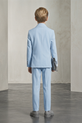 Load image into Gallery viewer, Sky Blue Double-Breasted 2-Piece Suit