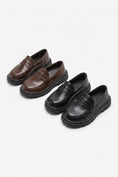 Bild in Galerie-Betrachter laden, Boys Classic Black Penny Loafers for Weddings & Formal Events