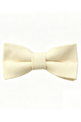 Load image into Gallery viewer, Neutral Black White Grey Boys Double-Layer Cotton Linen Bow Tie