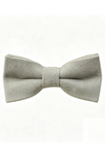 Load image into Gallery viewer, Neutral Black White Grey Boys Double-Layer Cotton Linen Bow Tie