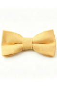 Load image into Gallery viewer, Yellow & Brown Series Adjustable Double-Layer Cotton Linen Bow Tie