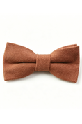 Load image into Gallery viewer, Yellow & Brown Series Adjustable Double-Layer Cotton Linen Bow Tie
