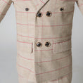 Load image into Gallery viewer, Khaki Plaid Elegant Formal 5 Piece Boys Suits