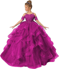 Load image into Gallery viewer, Tulle Flower Girl Dresses for Wedding Lace Applique Princess