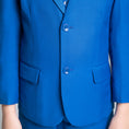 Load image into Gallery viewer, Royal Blue Formal Classic 5 Piece Kids Boys Suits