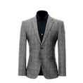 Load image into Gallery viewer, Classical Woollen Herringbone Business 2 Pieces Mens Suits
