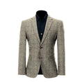 Load image into Gallery viewer, Classical Woollen Herringbone Business 2 Pieces Mens Suits