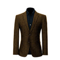 Load image into Gallery viewer, Classical Woollen Herringbone Business 2 Pieces Mens Suits