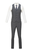 Load image into Gallery viewer, Plaid Men's 3 Piece Slim Fit Suits (MORE COLORS+)