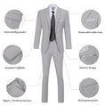 Charger l'image dans la visionneuse de la galerie, Two Button Wedding 2 Pieces Men's Suits Jacket+Pants