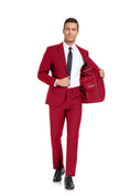 Charger l'image dans la visionneuse de la galerie, Two Button Wedding 2 Pieces Men's Suits Jacket+Pants