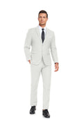 Charger l'image dans la visionneuse de la galerie, Two Button Wedding 2 Pieces Men's Suits Jacket+Pants