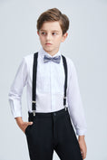 Load image into Gallery viewer, Black Formal Tuxedo 5 Piece Boys Suits