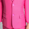 Load image into Gallery viewer, Pink Kid Boys Formal Classic Suits Set 5 Piece Boys Suits