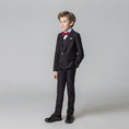 Load image into Gallery viewer, Dark Purple Formal Classic 5 Piece Kids Boys Suits