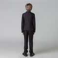 Load image into Gallery viewer, Dark Purple Formal Classic 5 Piece Kids Boys Suits