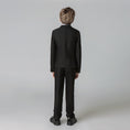 Load image into Gallery viewer, Black Formal Tuxedo 5 Piece Boys Suits