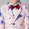 Load image into Gallery viewer, Unique Design Slim Fit Modern 5 Piece Boys Suits