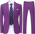 Load image into Gallery viewer, Single-Breasted One Button Center 2 Pieces Men's Suit