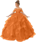 Load image into Gallery viewer, Tulle Flower Girl Dresses for Wedding Lace Applique Princess
