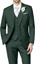 Charger l'image dans la visionneuse de la galerie, Wedding Groomsmen Prom Business 3 Piece Men's Suit