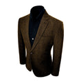 Load image into Gallery viewer, Classical Woollen Herringbone Business 2 Pieces Mens Suits