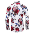 Load image into Gallery viewer, Floral Casual Men's Shirt Holiday Summer Turndown Short Sleeve Shirt