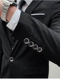 Bild in Galerie-Betrachter laden, Men's Wedding Suits Business Formal Work Wear Suits 3 Piece Suits