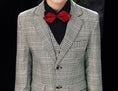 Load image into Gallery viewer, Grey Slim Fit Party 5 Piece Boys Suits