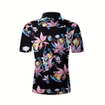 Load image into Gallery viewer, Floral Casual Men's Shirt Outdoor Street Casual Daily Summer Turndown Short Sleeve Shirt