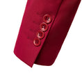 Load image into Gallery viewer, Burgundy Men's Two Button Blazer for Party, Wedding and Business