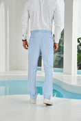 Load image into Gallery viewer, Seersucker Striped Men's Summer Pants
