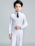 Load image into Gallery viewer, White Tuxedo 5 Piece Boys Suits