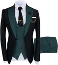 Load image into Gallery viewer, Fashion Slim Fit Wedding Prom 3 Piece Mens Suits