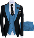 Load image into Gallery viewer, Fashion Slim Fit Wedding Prom 3 Piece Mens Suits