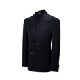 Load image into Gallery viewer, Designer Style Double Breasted Men's Two Button Stripe Blazer