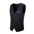 Load image into Gallery viewer, Black Men's Vest for Party, Wedding and Business