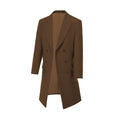 Load image into Gallery viewer, Men's Wool Coat Winter Double Breasted Long Coat