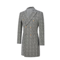 Load image into Gallery viewer, Men's Wool Coat Winter Double Breasted Long Coat 2780