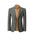Charger l'image dans la visionneuse de la galerie, Simple Winter Tweed Herringbone 2 Pieces Mens Suits 2784