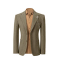 Charger l'image dans la visionneuse de la galerie, Simple Winter Tweed Herringbone 2 Pieces Mens Suits 2784