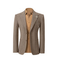 Charger l'image dans la visionneuse de la galerie, Simple Winter Tweed Herringbone 2 Pieces Mens Suits 2784