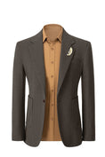 Load image into Gallery viewer, Classical Retro Herringbone 2 Pieces Mens Suits With Pockets 2783