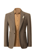 Load image into Gallery viewer, Classical Retro Herringbone 2 Pieces Mens Suits With Pockets 2783