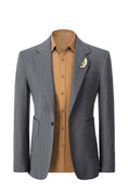 Load image into Gallery viewer, Classical Retro Herringbone 2 Pieces Mens Suits With Pockets 2783