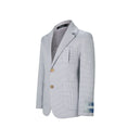 Load image into Gallery viewer, Designer Style Men's Two Button Stripe Blazer