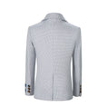 Bild in Galerie-Betrachter laden, Grey Plaid Boys Formal Blazer, School Jacket