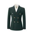 Load image into Gallery viewer, Double Breasted Peak Lapel Corduroy Suit 2 Pieces Men's Suits Jacket+Pants 2765