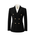 Load image into Gallery viewer, Double Breasted Peak Lapel Corduroy Suit 2 Pieces Men's Suits Jacket+Pants 2765
