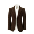Load image into Gallery viewer, Winter Corduroy Peak Lapel 2 Pieces Men's Suits Jacket+Pants 2786